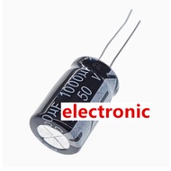 50v In-Line Aluminum Electrolytic Capacitor 1,000uf 2200uf 3300uf 4700uf 6800uf/25V
