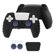 Akitomo PS5 Silicone Case Dockable Protection Cover Soft Casing for DualSense 5 Controller AKSW-181