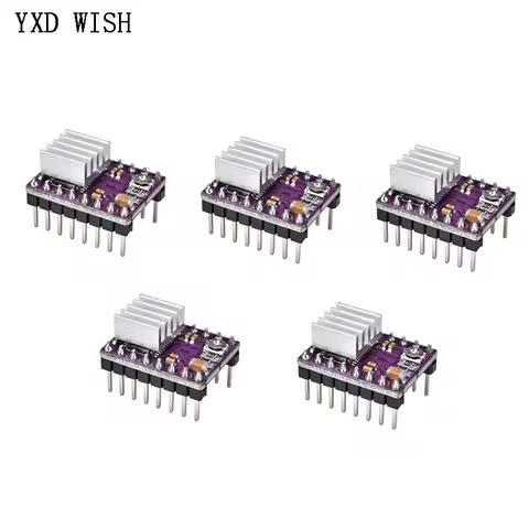 5pcs DRV8825 Stepper Motor Driver Board StepStick DRV 8825 Stepping Driver Controller Step Engine Mo