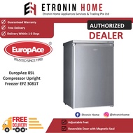EuropAce 85L Compressor Upright Freezer EFZ3081T
