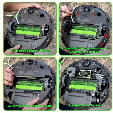 14.4V Authentic Replacement Parts - Lithium Ion Battery for Roomba e & i Series Robot Vacuums i3+ i4