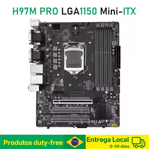 MACHINIST H97M PRO H97 Motherboard Support LGA 1150 core i3 4130 i5 4460 and DDR3 RAM Memory SSD Nvm