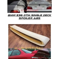 BMW E36 M3 GT LTW Coupe Single Double deck rear boot trunk spoiler lip bodykit body kit