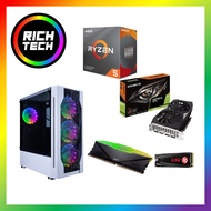 R5 3600 8GB RAM 512GB SSD GTX 1660TI FULL SET PC