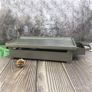 Manufacturer level Wholesale Grill Pan Ceramic Plate BBQ Grill Bamboo Charcoal Aluminum Alloy Grill 