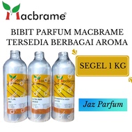 (1KG) BIBIT PARFUM MACBRAME 1 KG SEGEL ORIGINAL.MACBRAME KEMASAN 1 KG SEGEL BANYAK AROMA