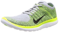 [NIKE] 631053-012 - Free 4.0 Flyknit Sz 11 Mens Running Shoes Grey New In Box