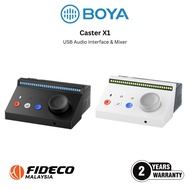 BOYA Caster X1 USB Audio Interface & Mixer
