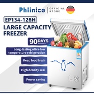 Premium Freezer EP134-128H (White)  Convertible Chest Freezer Peti Sejuk Beku 翻蓋式冰箱