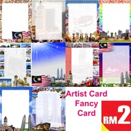 A4 Malaysia Series / Pattern Color Fancy Card Paper / Kertas Folio Binding Cover / Kertas Bercorak /