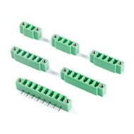 5Pc KF2EDG15VM-5.08-2/3/4/5/6/8P Curved Pin Socket 5.08mm Pitch Plug-In Terminal