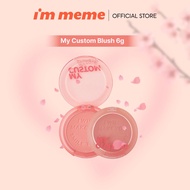 IM MEME OFFICIAL MY Custom Blush - Travel Friendly & Compact Single Blush