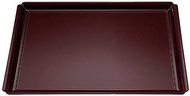 J-kitchens 217 O-bon Tray, 2-inch Papaya Long Angle, Toushamen Paint/Black Back Coating (14.4 x 10.7
