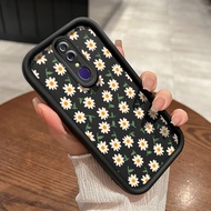 LAYAR Casing HP OPPO F11 OPPO A9 2019 OPPO A9x Case Protective Case Silicone HP Soft New Phone Case aster Flower Pattern Full Screen Softcase