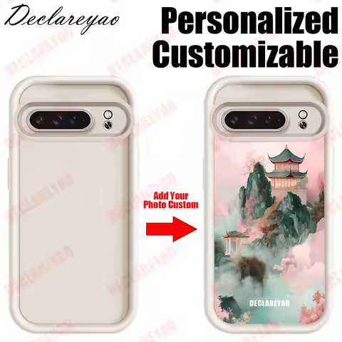 Personalized Customizable DIY Photos Coque For Google Pixel 10 Pro XL 9 9A 8 8A 7 7A Cases Covers Ma