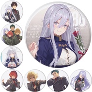 86 Eighty Six Tinplate Badge Mirror Keychain Bag Charm Anime Fan Merch