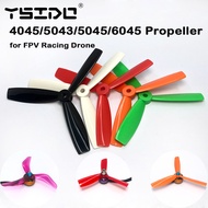 1Pair 4045 5043 5045 6045 3 Blades CW CCW Propeller for GEMFAN 2205 2207 2810 2306 Motor Freestyle F