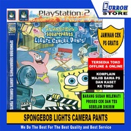 KASET GAME PS 2 SpongeBob SquarePants Lights Camera PANTS!
