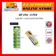 5PCS GENUINE 27A L828 MN27 A27 GP Alkaline Battery For Myvi Remote Control