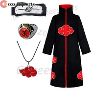 Anime Naruto Shippuden Akatsuki Hokage Robe Cloak Coat Anime Cosplay Costume Halloween Party Dress f