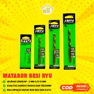 MATA RYU IRON DRILL BIT ALL SIZES 2 MM - 9.5 MM RYU WOOD DRILL BIT/ COMPLETE SIZE RYU WOOD IRON DRIL