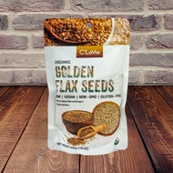 C'LaVie Organic Golden Flax Seeds 200g - Organic Golden Flax Seeds - Raw Vegan Non-GMO Gluten-Free