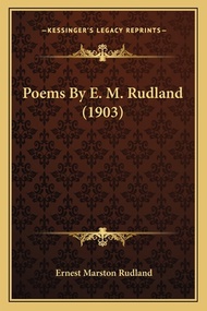 (外文書) Poems By E. M. Rudland (1903) Paperback Kessinger Publishing English