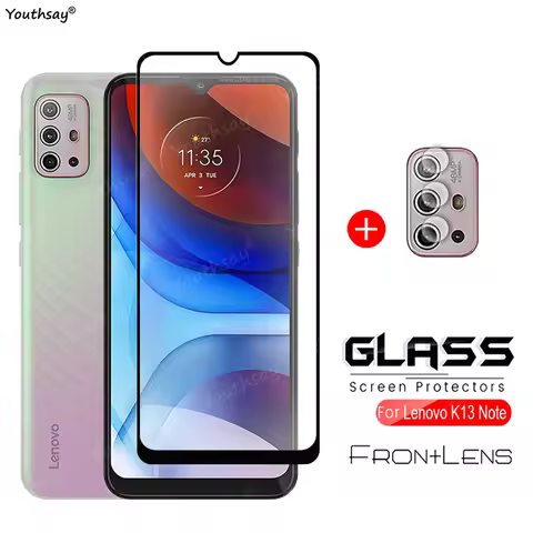 For Lenovo K13 Glass For Lenovo K13 Note Pro Tempered Glass Full Cover Screen Protector Film for Len