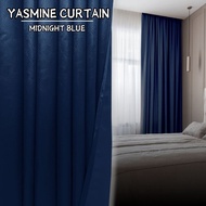 Avenue.co - Y9 Yasmine Hook/Eyelet Blackout Curtain (170cm-400cm)