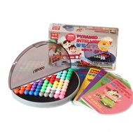 Pyramid Nibobo Wisdom Bead Brain Training Logic Kids IQ Game