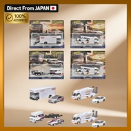 Hot Wheels Team Transport Assortment 4 Sets Box Toyota Soarer DeLorean 987F-FLF56