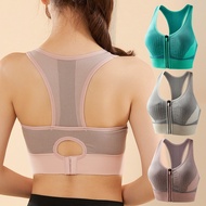Sports Bra Gym Yoga Push Up Bra Tank Top Women's Sports Bra Wireless Sports Top Gym Bra With Front Z