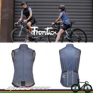 【速度公園】Frontier Mistral Vest 防風輕量男背心(藍) 單車背心 防潑水 高透氣S/M/L/XL