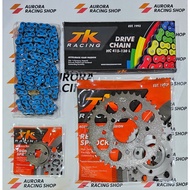 GEAR SET TK 415 SUZUKI SATRIA FU 150 OLD / FU BARONG / FU NEW / FU FI / FU INJECTION & CHAIN TK 415 