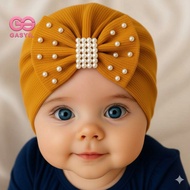 GASYIL Calista baby Girl Turban / newborn baby Turban / Cute Premium Rib Turban