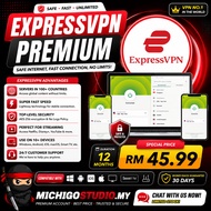 ⚡ ExpressVPN Premium 12 Months | Private Account | No Logs | High-Speed VPN | Instant Access MICHIGO