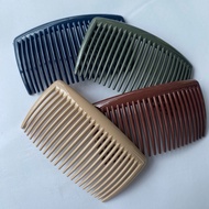 HB10-CM033 Hair Comb Straight Legs 23 Shiny Pastel Colors Size 9cm.teeth Length 4.5 Cm.keep Your Wel