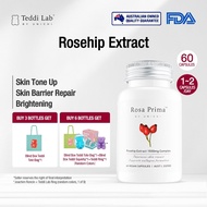 【Official】Unichi Rosehip Extract 1500mg Complex Capsule 60 Capsules，Complex Anti-Oxidation，Moisturiz