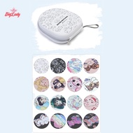 Biglady Headphone Storage Bag Hard EVA Shockproof Portable Personalized Cartoon Headphone Storage Bo