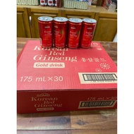 Gomo Korean Red Ginseng Gold Drink Cans Ginseng Gold Drink - 175ml x 30 Cans