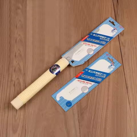 Japanese Saws H-150 Hand Saw Okada Fine Carpenter's Back Saw Harrow Saw Fine Work