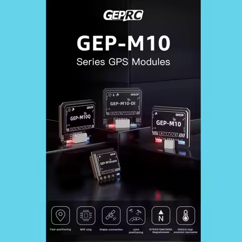 GEPRC GEP-M10 Series GPS U-blox M10 chip Supports GPS BDS Galileo QZSS SBAS Joint Positioning