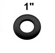 Ring plat baja 1" (25mm)ring plat 1" atau m24/25mm baja hitam