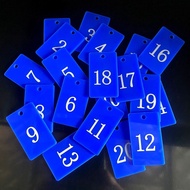 Acrylic Number Plate Number Plate Spicy Hot Calling Number Plate Number Plate Fitness Messenger Plat