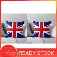 Harga Kilang Set of 2 Union Jack Fabric Pillow Bantal 2 Biji