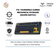 Aula F75 HotSwap Mechanical RGB Gaming Keyboard (Thunder Black) Reaper Switch