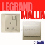 **Clearance Sale** Legrand Mallia Switch Socket - Champagne *LIMITED STOCK**