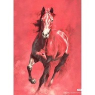 Poster Picture Horse Size A3 Thickness 200 Grams No Frame Auspicious Enhance Feng Shui Decorate Your