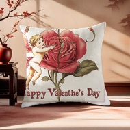 New creatively designed pillowcase, measuring 17.72*17.72 inches.