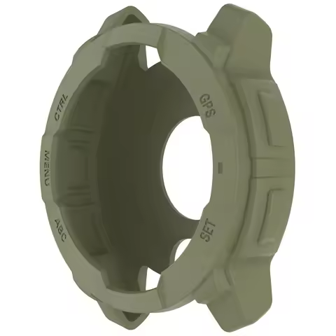 For Garmin Instinct 3 AMOLED 45mm / Instinct 3 Solar 45mm Watch Case Silicone Shockproof Bumper Fram